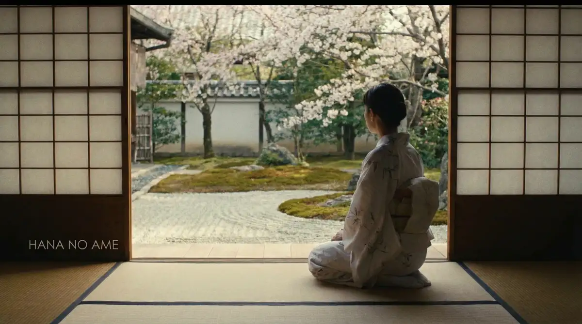 日本伦理电影经典场景 - 和室中的女性形象，幸福花园免费高清观看 馆藏影像